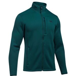 Under Armour Men’s Extreme Coldgear Jacket, green - size small